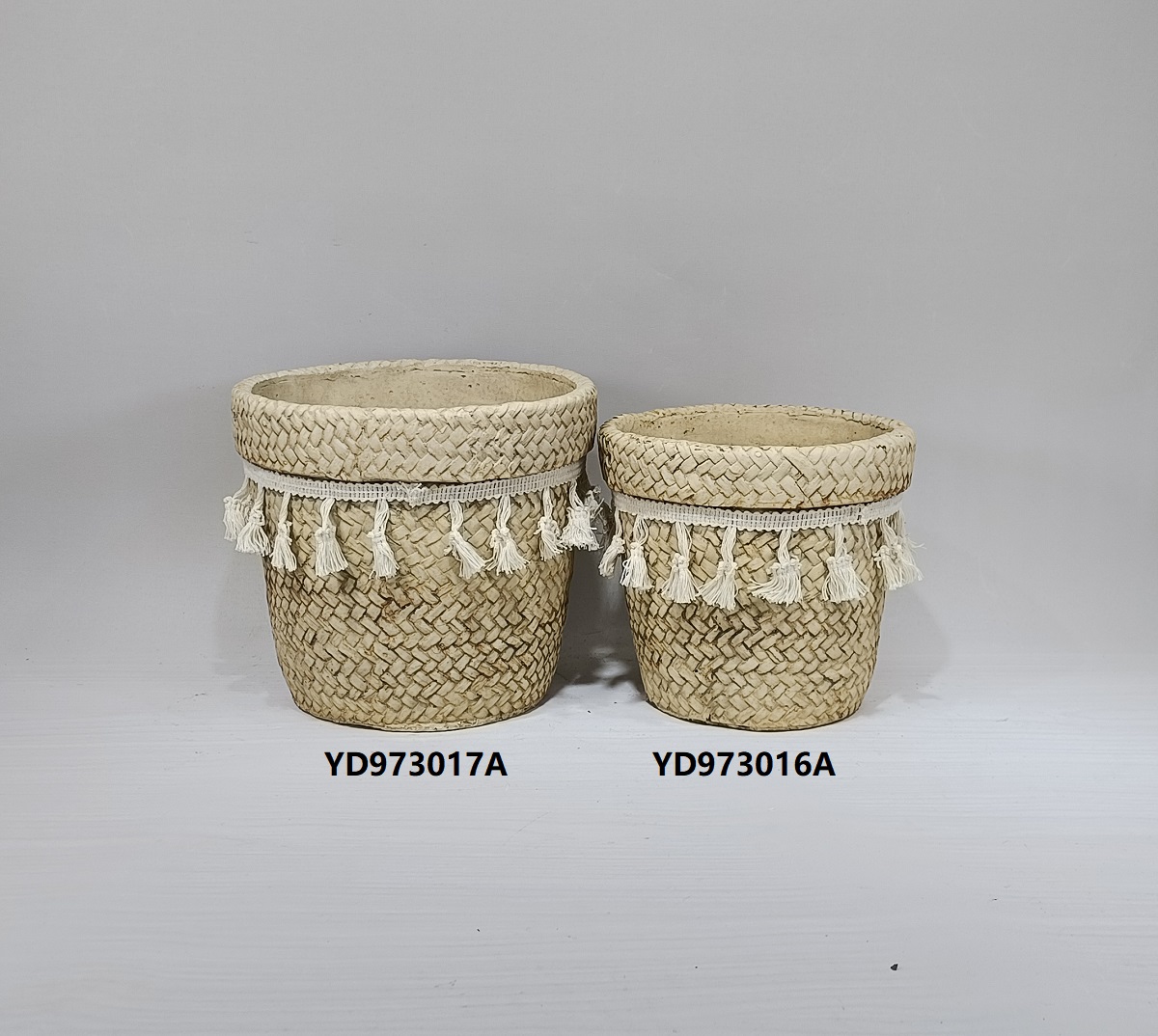 Factory direct sales indoor outdoor decoration plants pots wholesale garden balcony cement flower pots