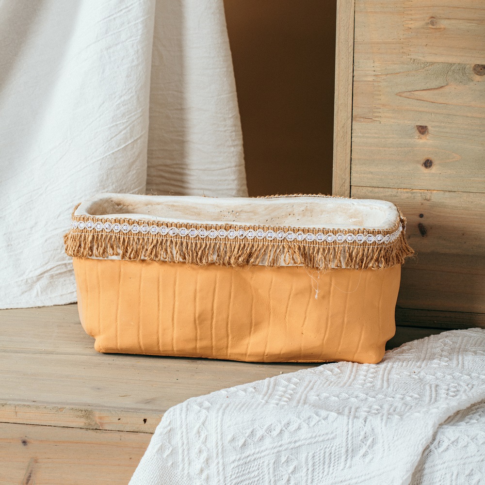 Customization home desktop concrete pot outdoor garden balcony decoration cement succulent planter flower pot