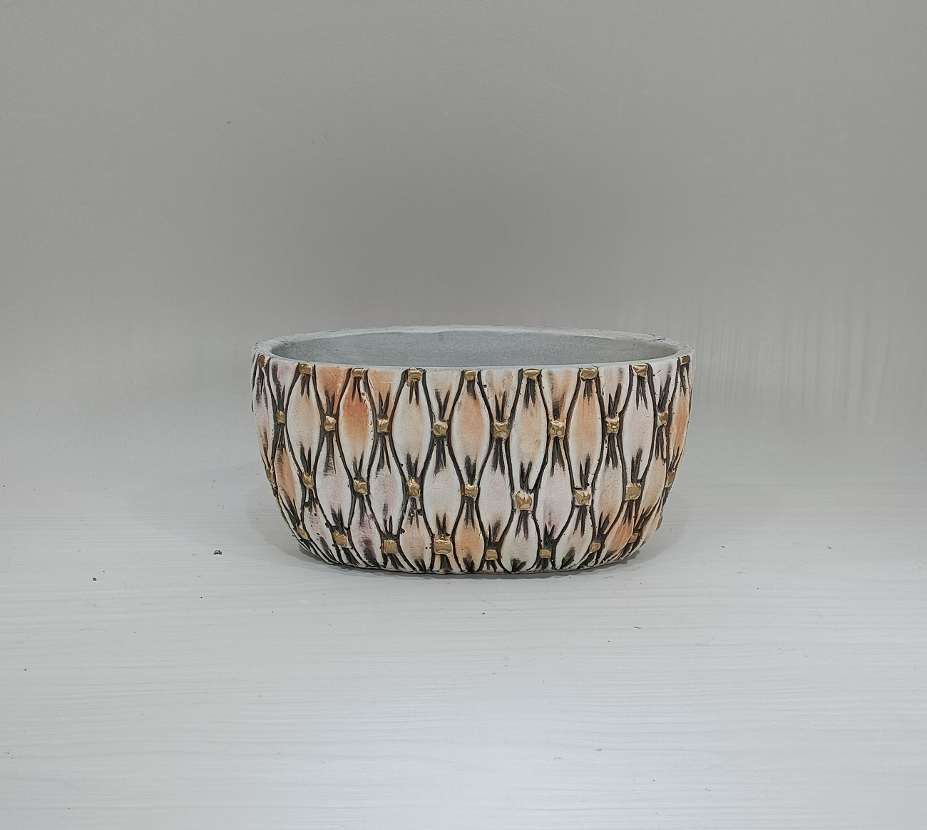 Hot sale wholesale creativity high quality cactus potted plants concrete home decor garden pots