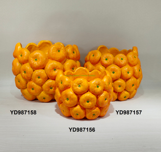 Manufacturer Wholesale Fruit Shape Flower pots for Living Room and Office Decoration customized Ceramic Fruit planter pots