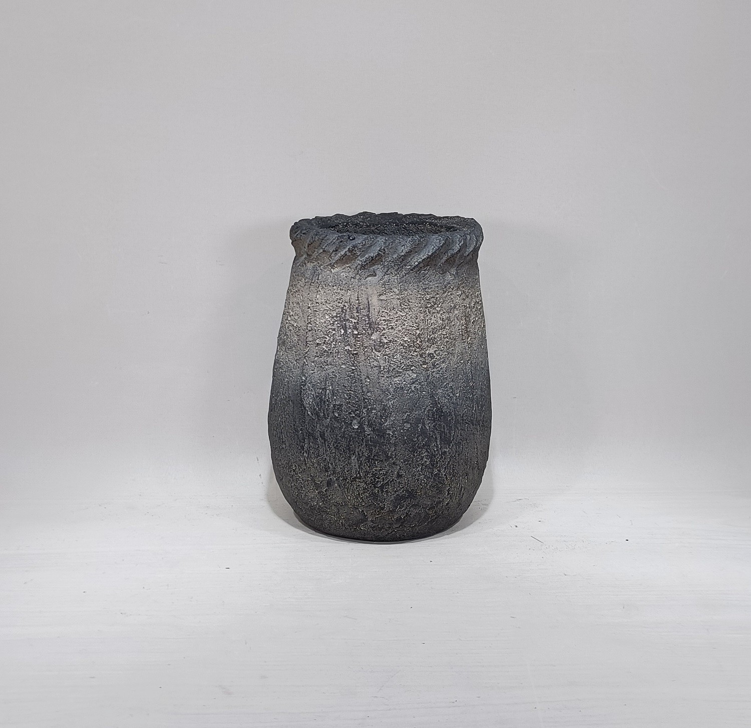 Minimalism matte flower vase nordic home living room decoration modern cement flower vases for decor