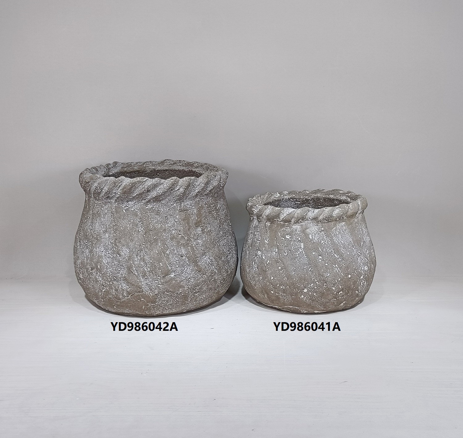 Hot selling custom color succulent plant pot indoor outdoor decoration cement flower pots