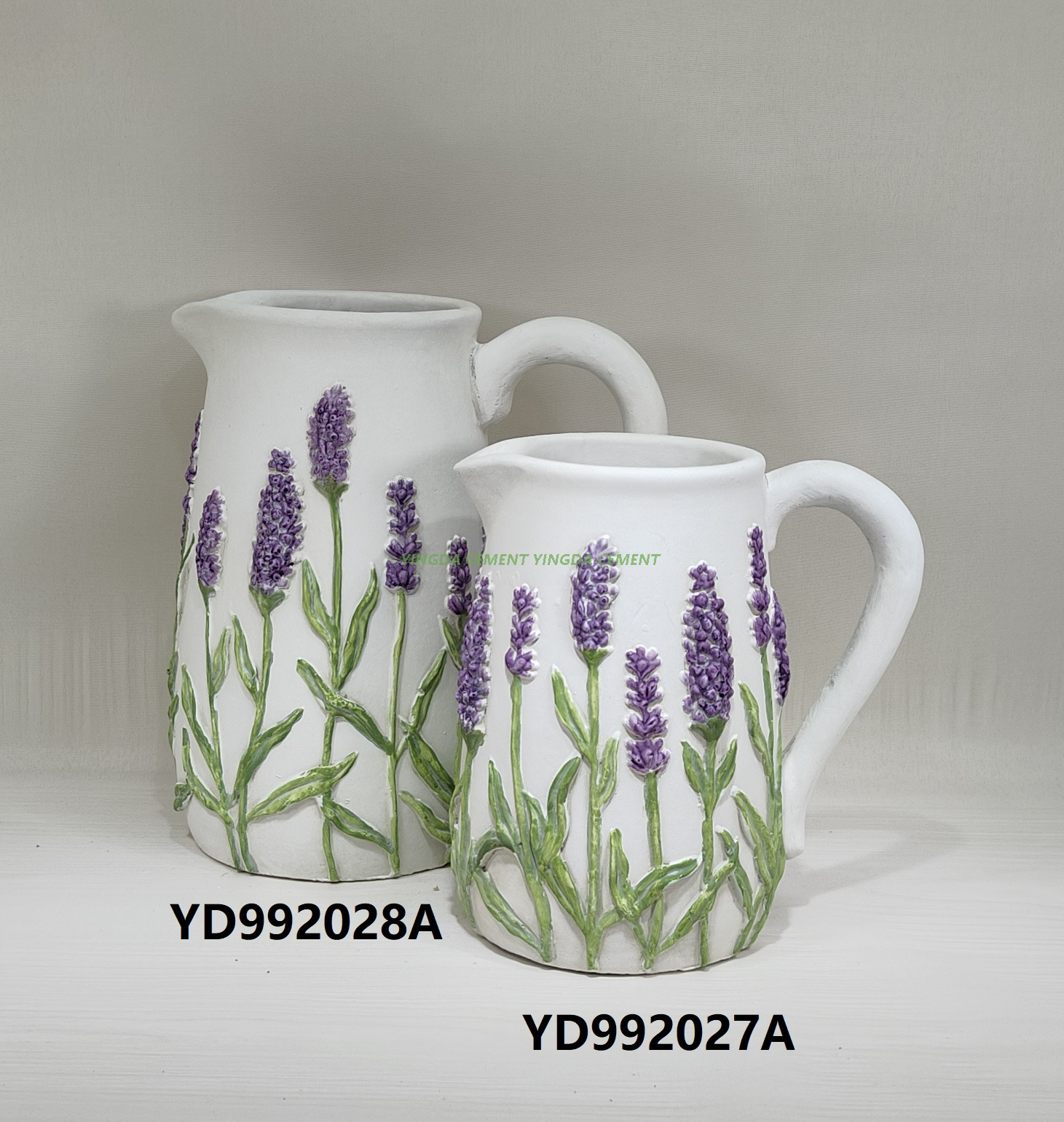 Custom Nordic Design Desktop Colorful Circlr Concrete Cement Plant Planter Flower Succulent Cactus Pots with Hole