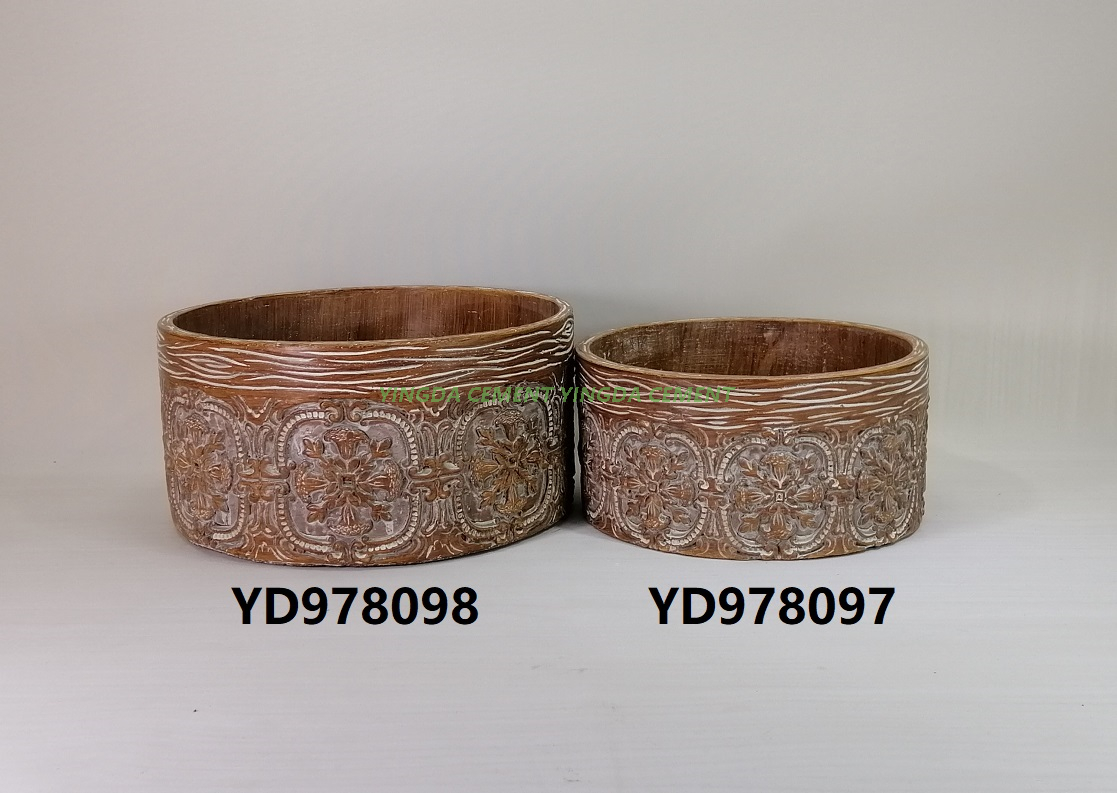 CEMENT DECORATION POT