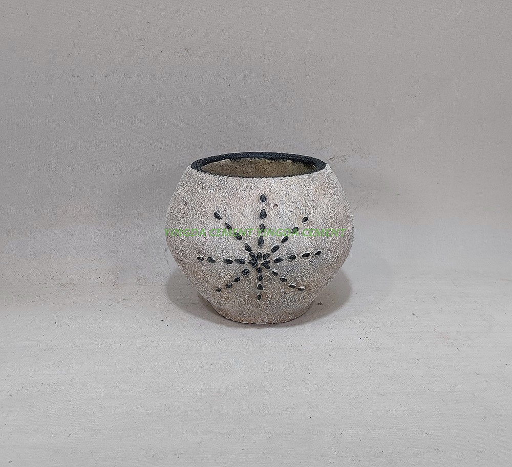 Home decor modern concrete planter pot flower pots garden decoration indoor flower pot