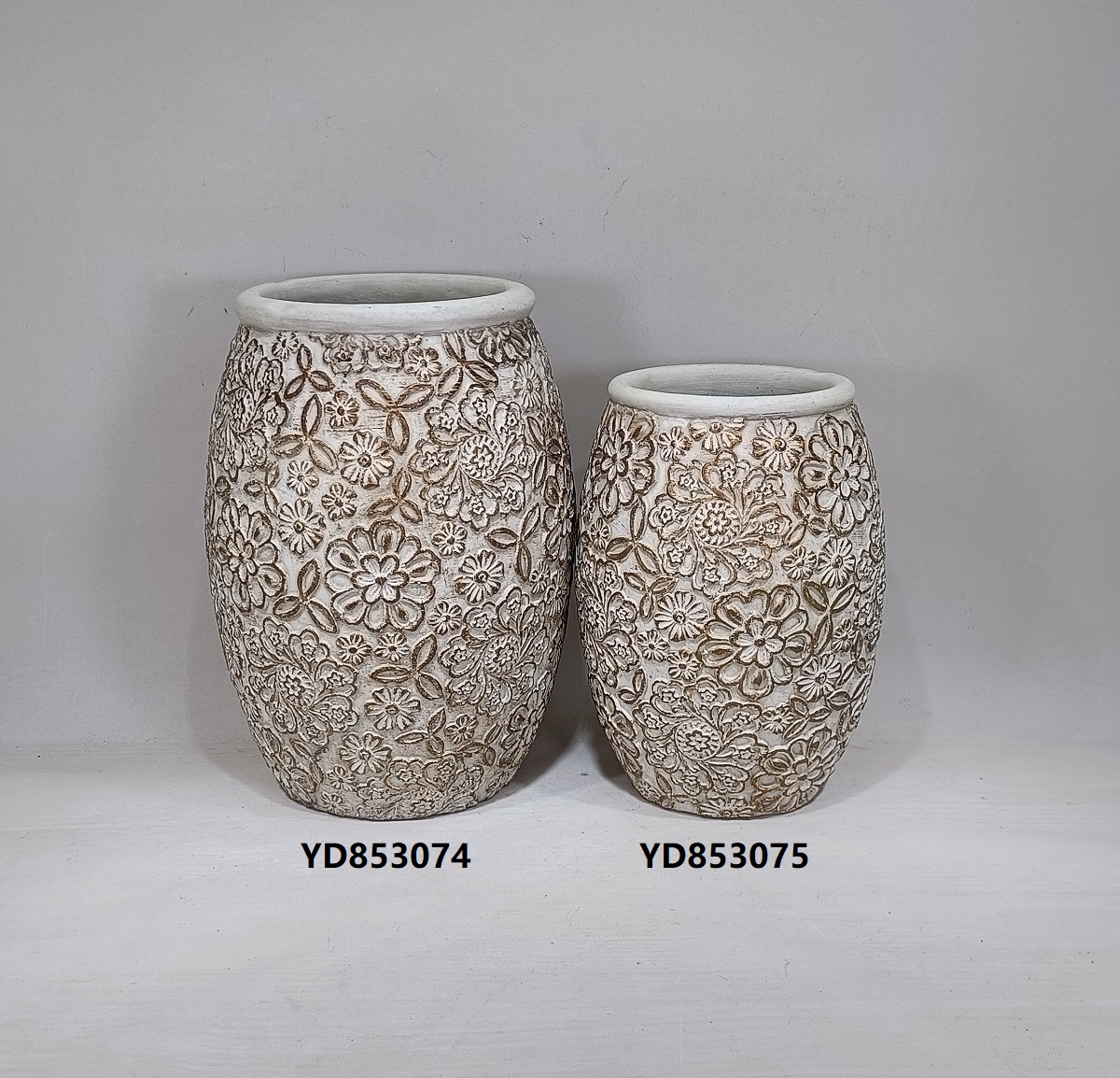 modern garden home decor small tabletop pots cement concrete flower planter pot