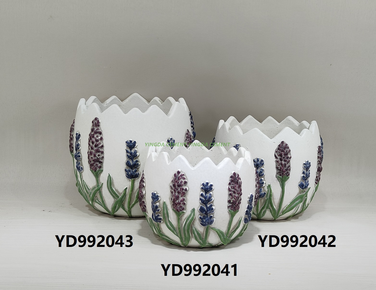 hand Painted Ceramic Flower Pot Color Plant Pot with Hole Succulent Potted Planter Office Desktop Decor