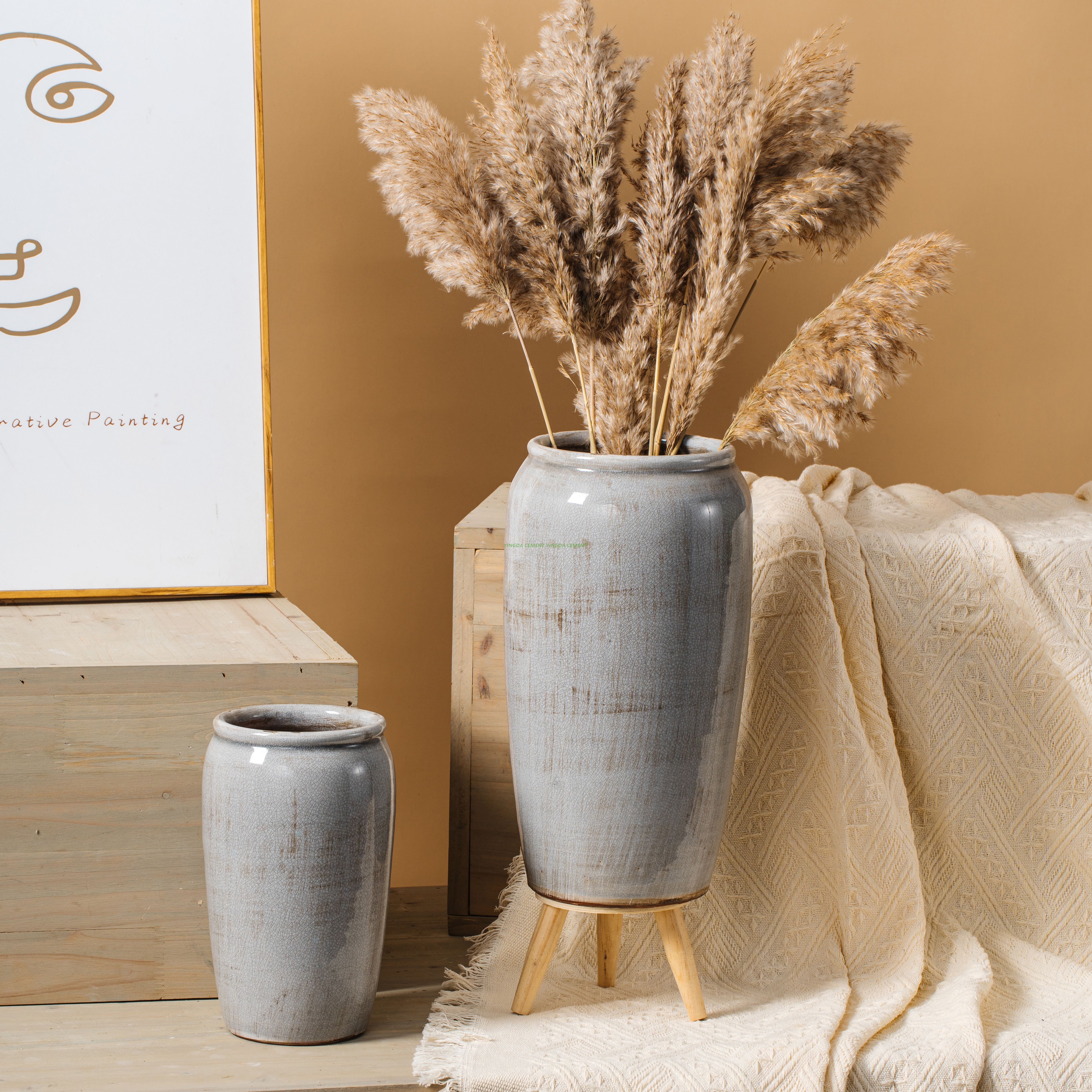  Flower Ceramics Succulent Planter Pot Garden Flowerpot for Home Office Decor Plant Pot