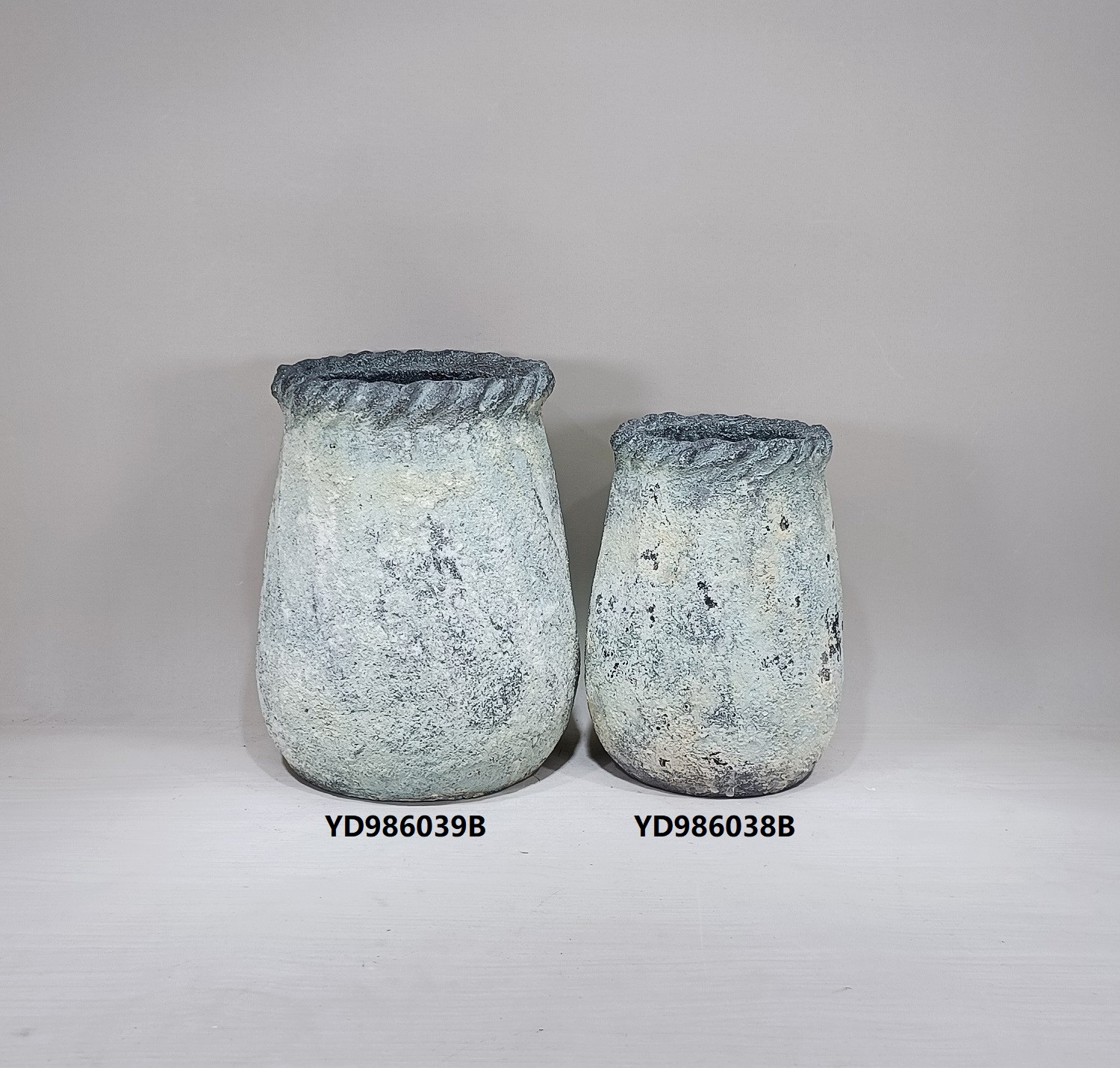 Minimalism matte flower vase nordic home living room decoration modern cement flower vases for decor