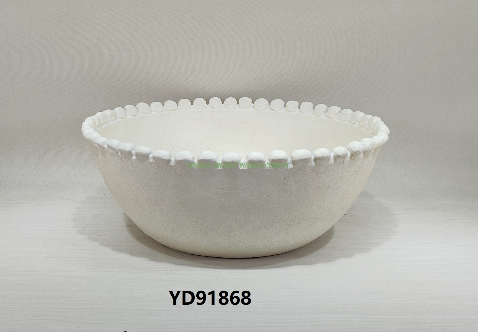 Factory Hot Sale Modern Design Cement Planter Pots Durable Antique Gray Flower Pots for Home Garden Desktop Set of