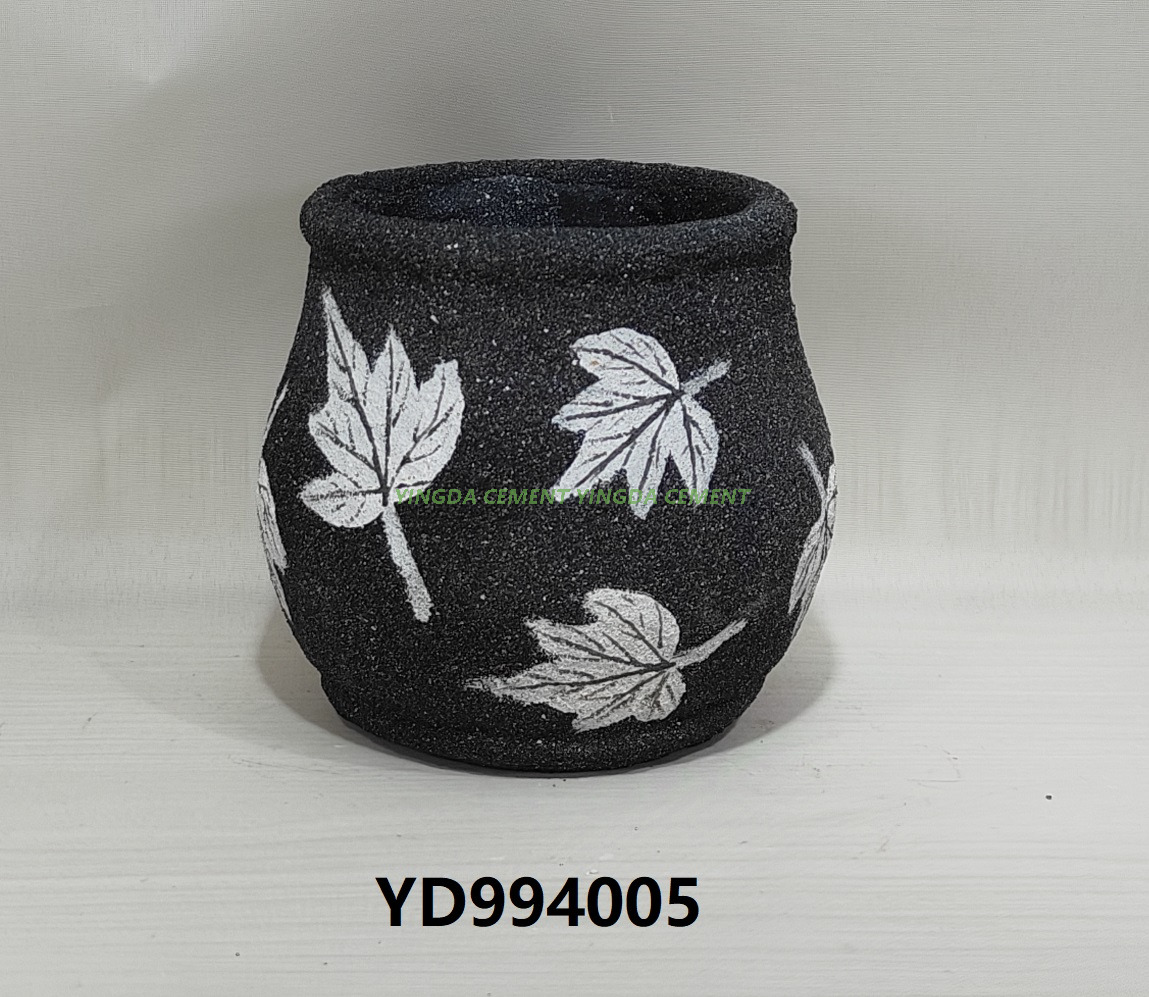 Indoor Outdoor Decorative Cement Flower Pot Molds / Home Garden Decoration Cement Succulent Pots