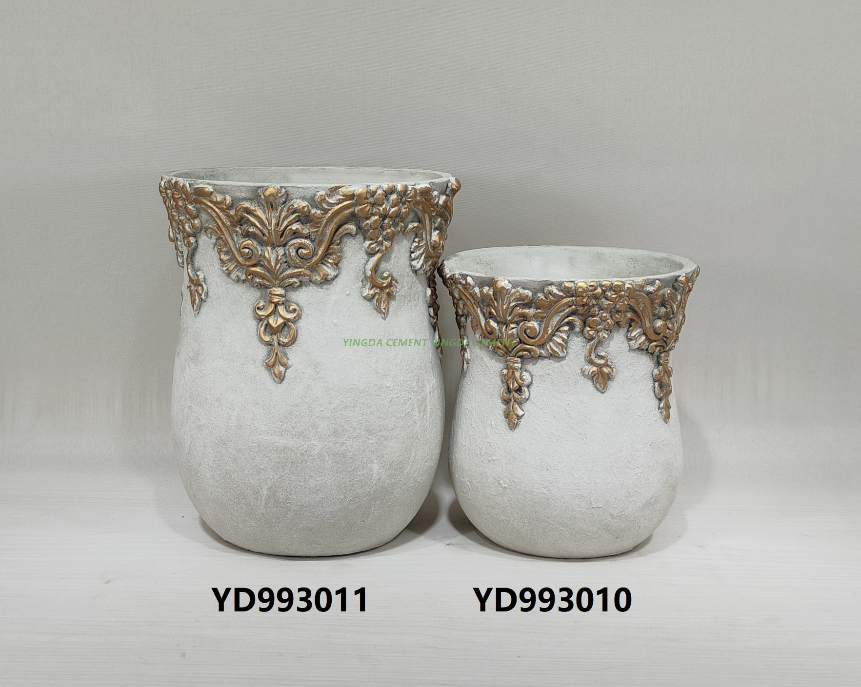 SimpleCement Flowerpot Creative Garden DecorationFlowerpot Magnesium Mud Manufacturers