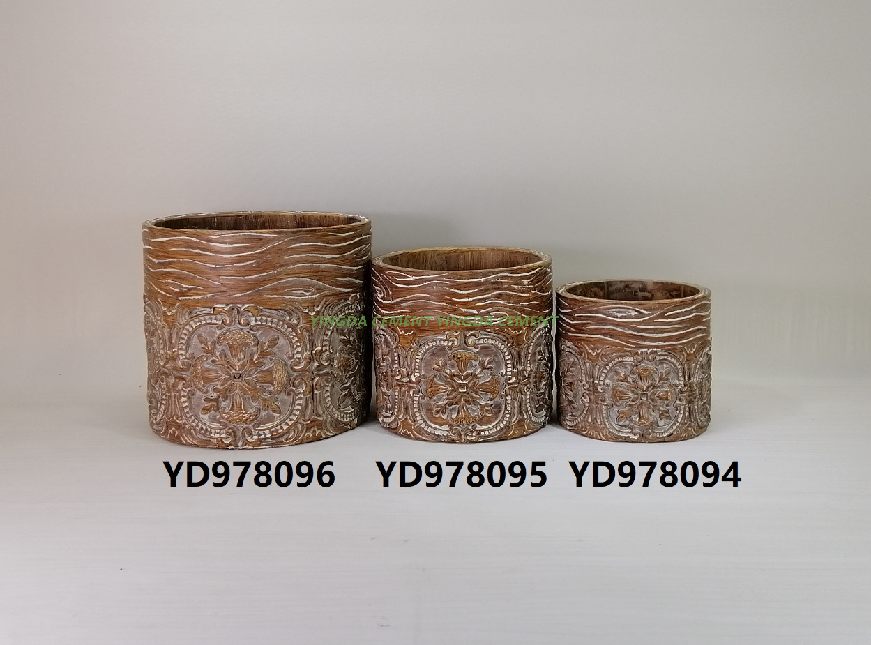 CEMENT DECORATION POT