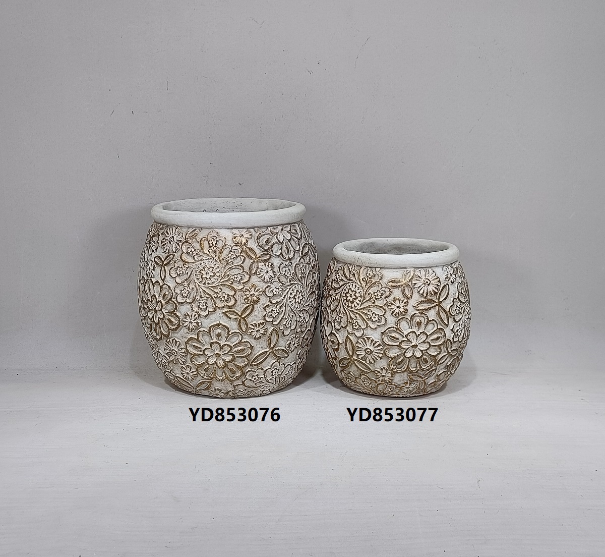 modern garden home decor small tabletop pots cement concrete flower planter pot