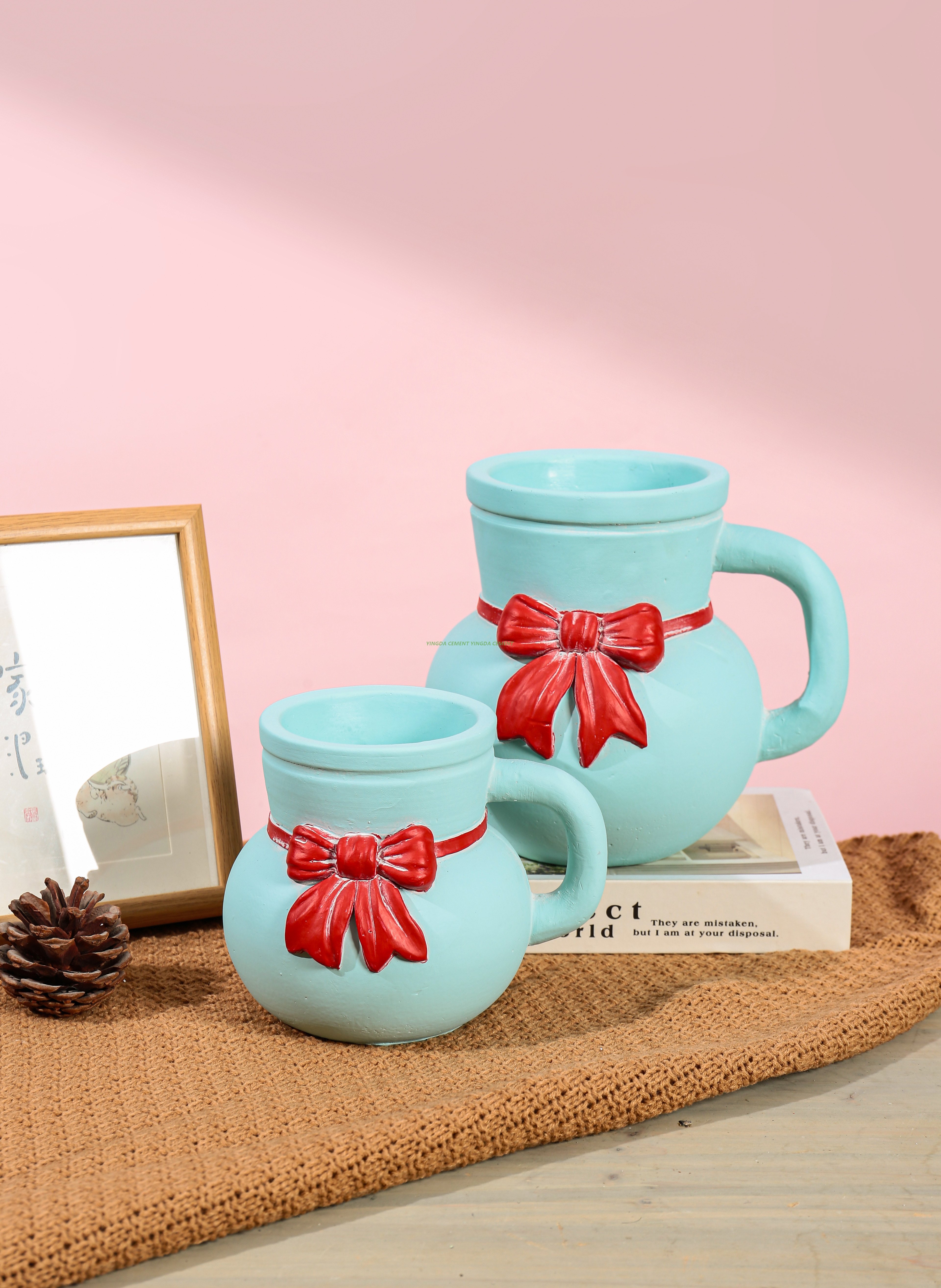 Custom Cheap Garden Pots Wholesale Outdoor Large GRC Moulds for Concrete Flower Pot