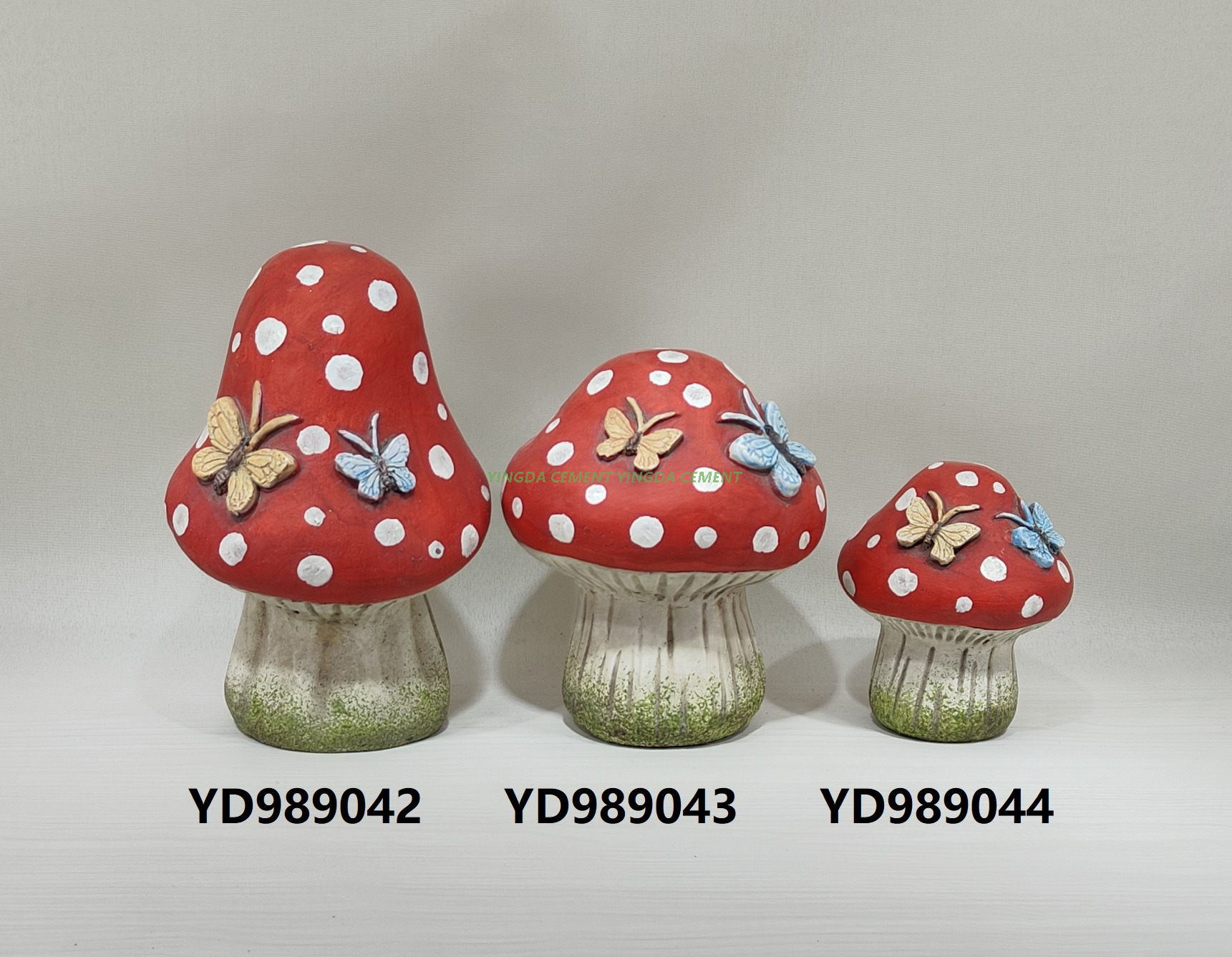 Durable Outdoor Garden Decor Cement Mushroom Statue Home Interior Knick-Knack Ornament No reviews yet