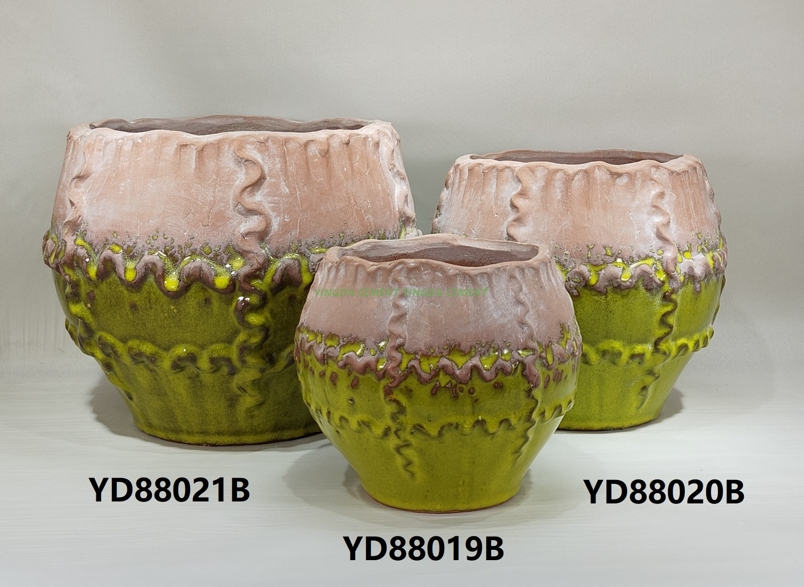 Modern Nordic Design Ceramic Flower Pots Ceramic Vase for Home or Shopping Mall Floor Kit Usage
