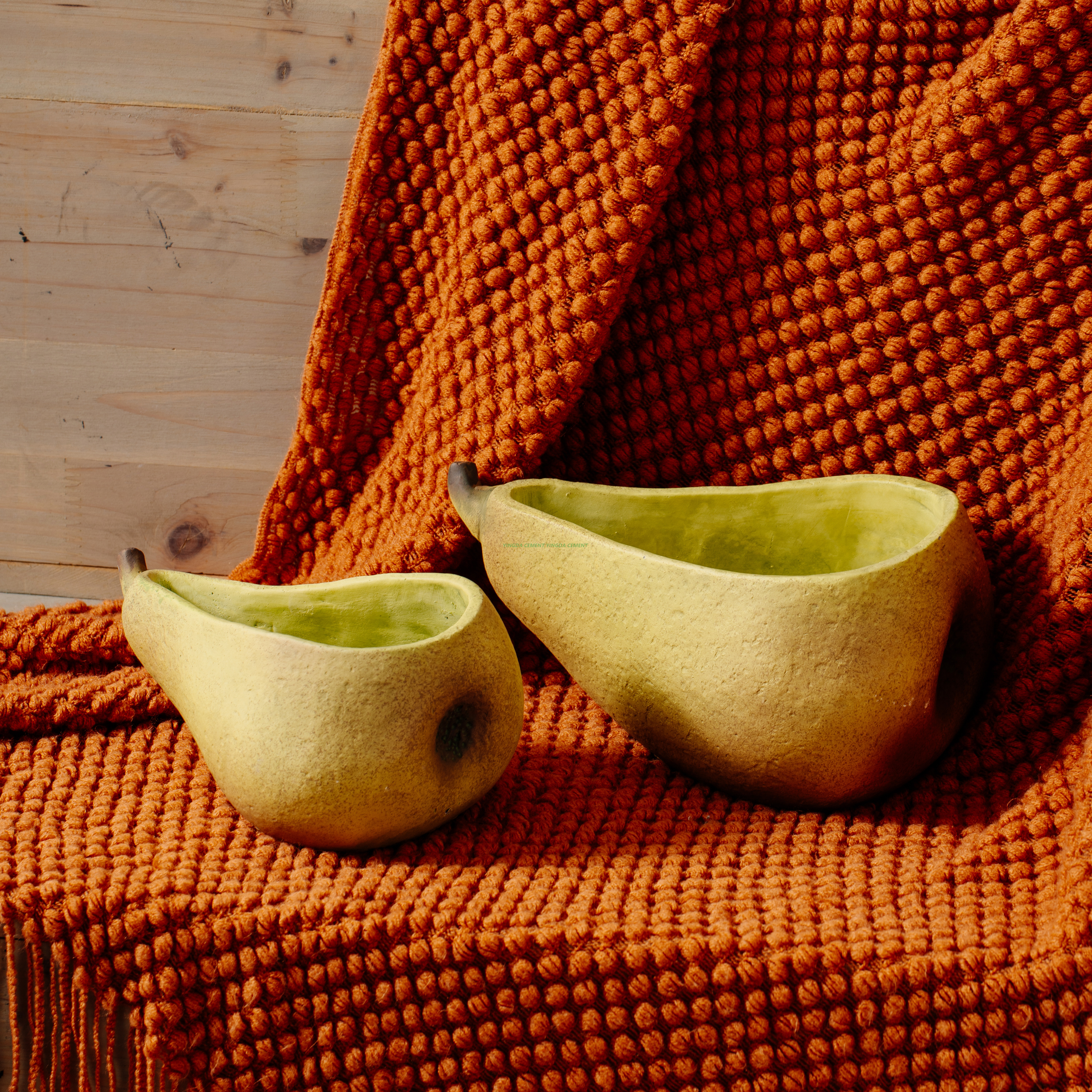  Flower Pot Home Decor Cement Fruit Vase for Fruit Collections and fruit decor