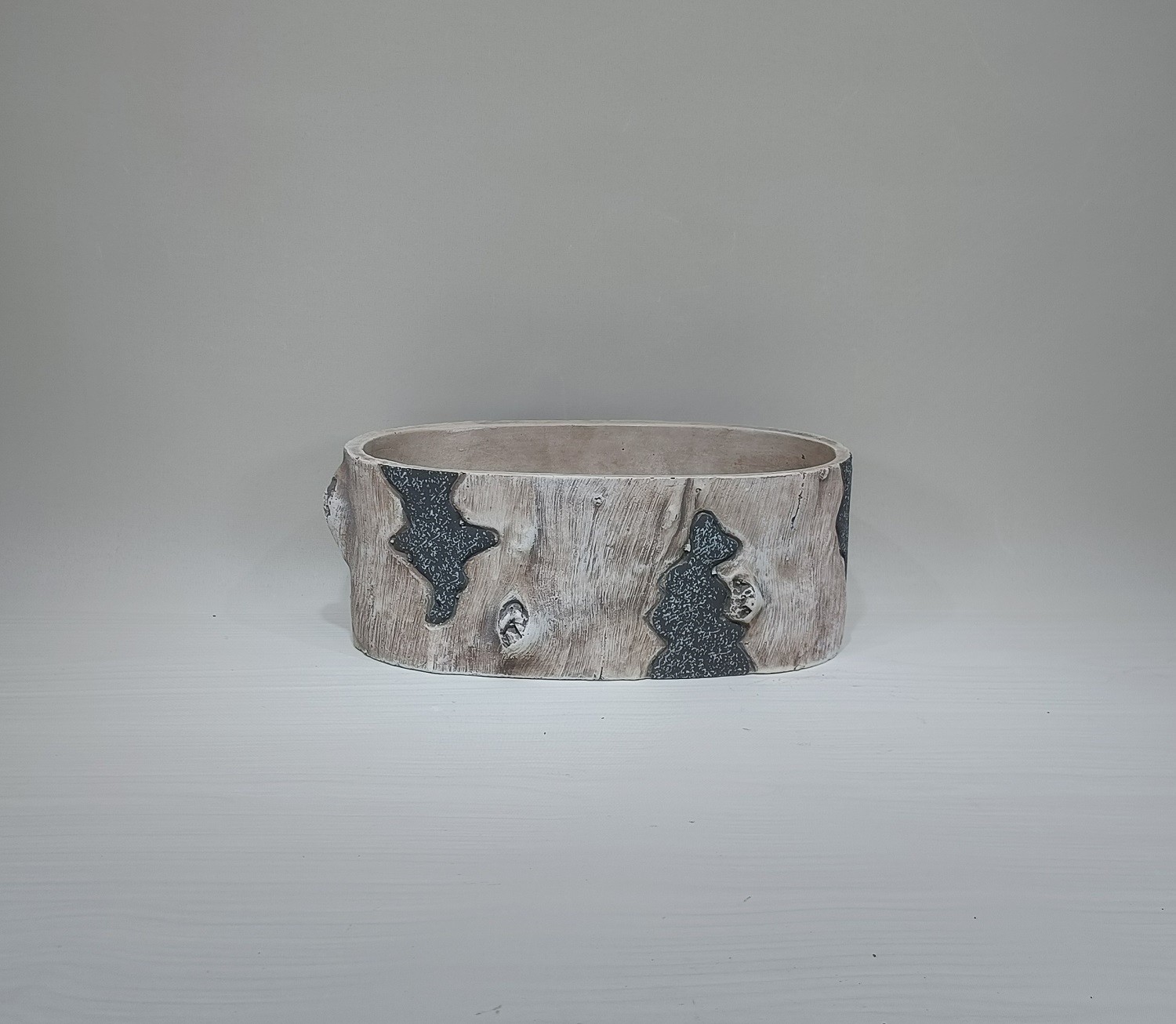 Hot selling matte living room decoration large concrete pots plant cement garden flower pots