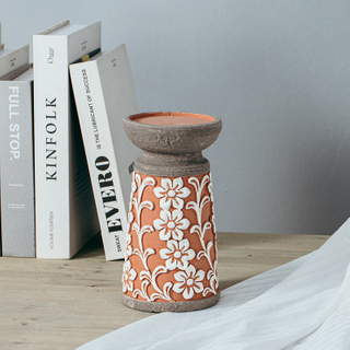 Nordic style relief creative design candles stand holder wedding home candlestick decorative candle holders