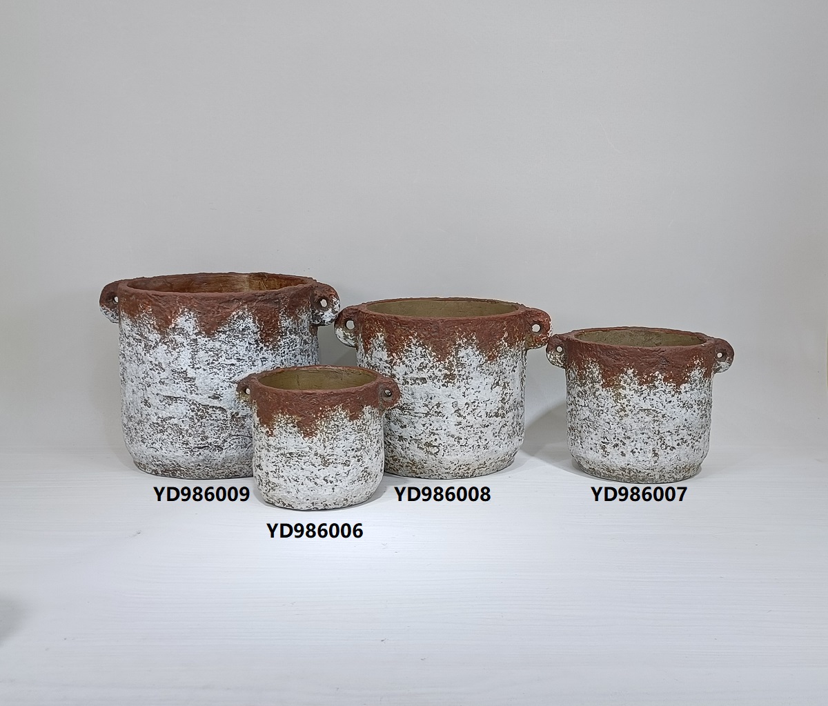 High quality indoor outdoor decoration terracotta plant pots home garden decor cement flower pots