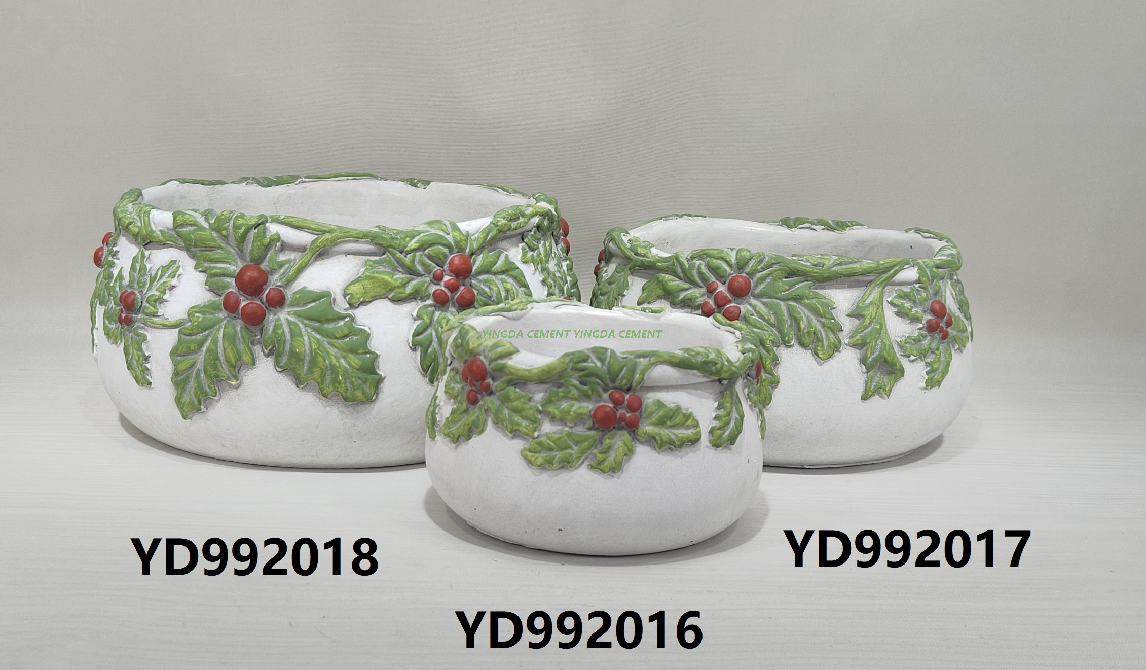 Creative Indoor Flower Pots Colorful Indoor Cement Planter for Plants & Flowers