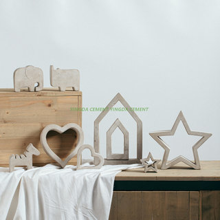  Cement Home Decor Ornament Wedding Home Decoration for Gift