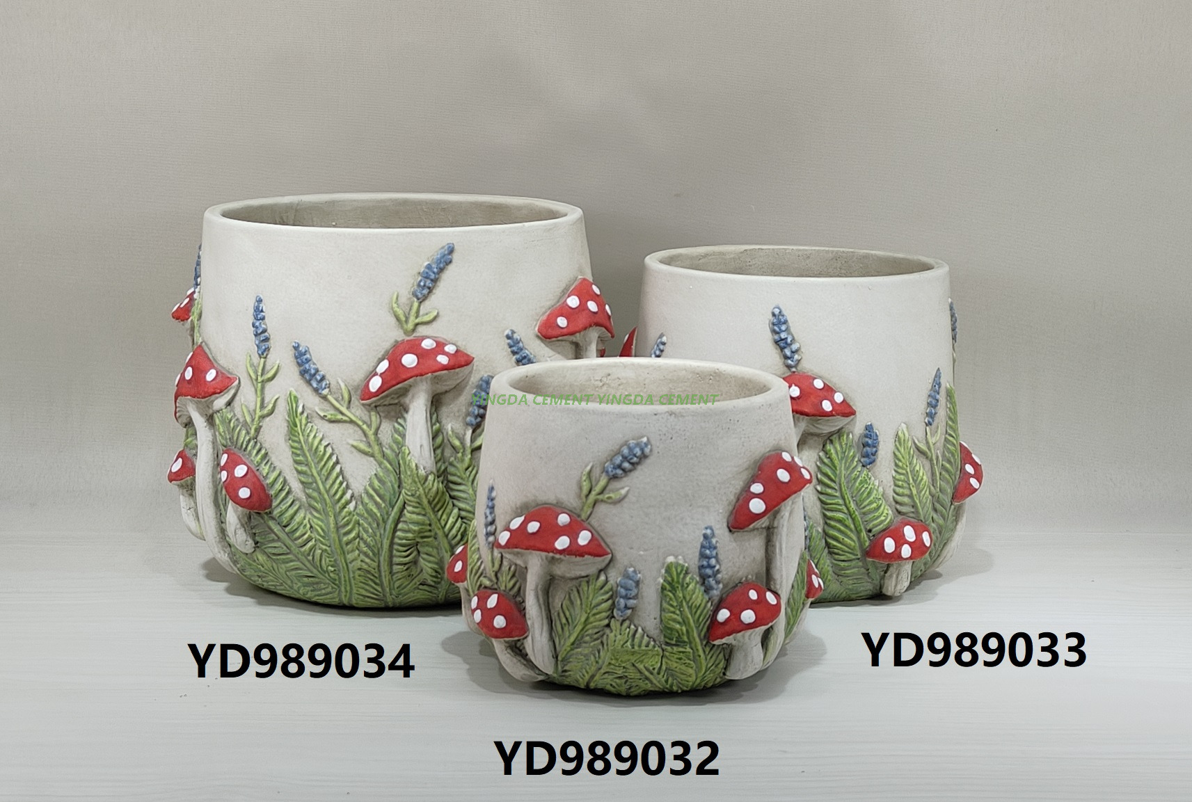 Handmade Cement Flower Pot New Style for Home or Garden for Indoor or Outdoor Planters