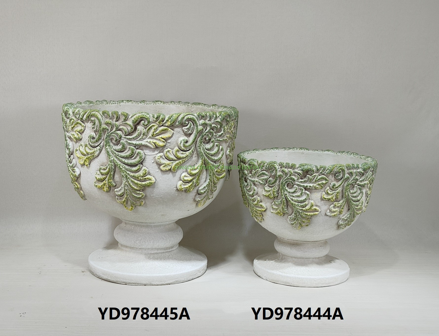 Popular Item High Quality Cement Succulent Pot Indoor Outdoor Garden Decoration Concrete Plant Pots