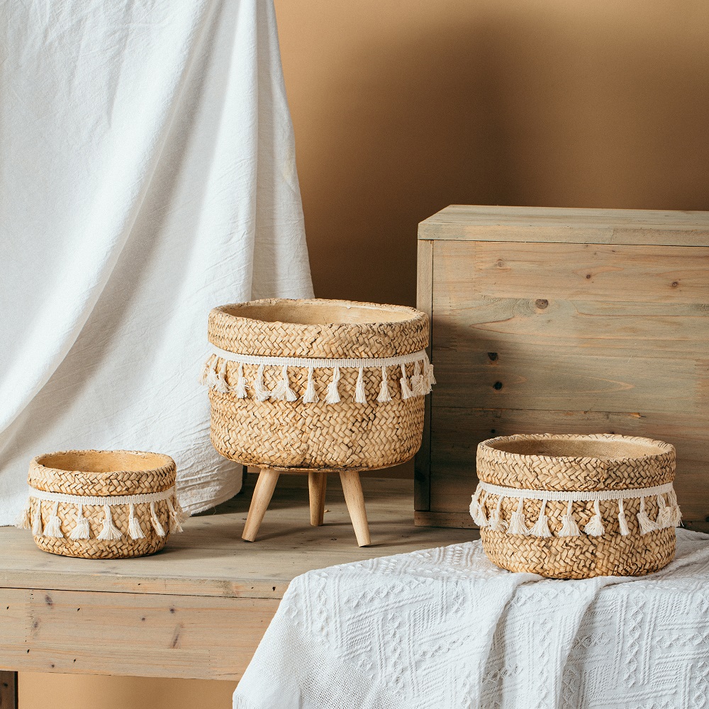 Factory direct sales indoor outdoor decoration plants pots wholesale garden balcony cement flower pots