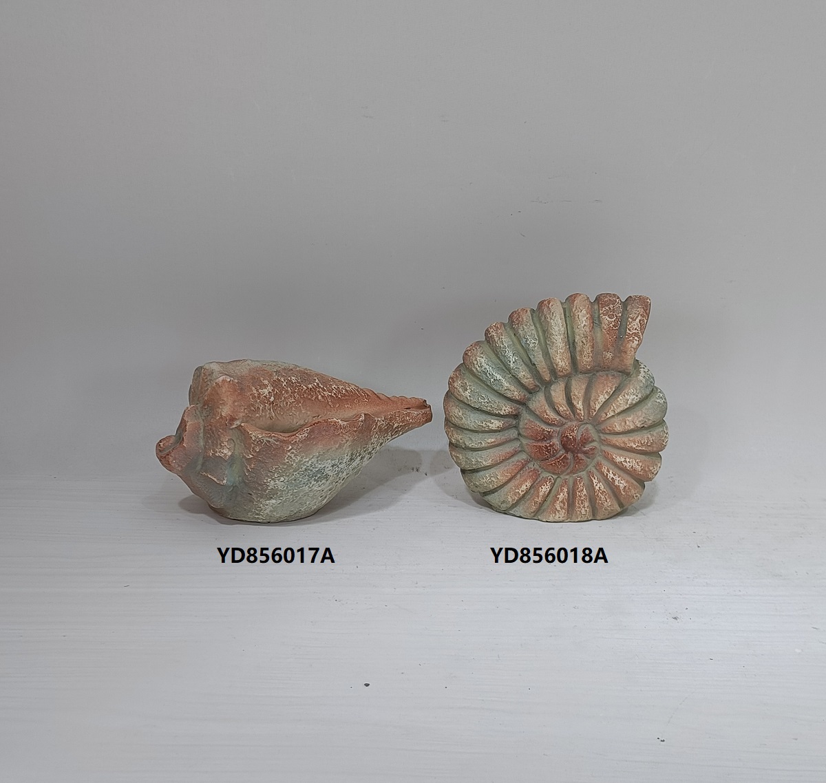 New design cute fish shape customize living room tabletop decoration cement home decor for gift