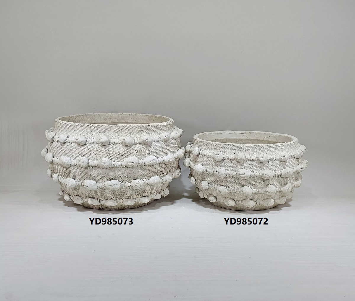 Nordic style cheap bulk matte cement cactus pots white flower pot for wedding decor