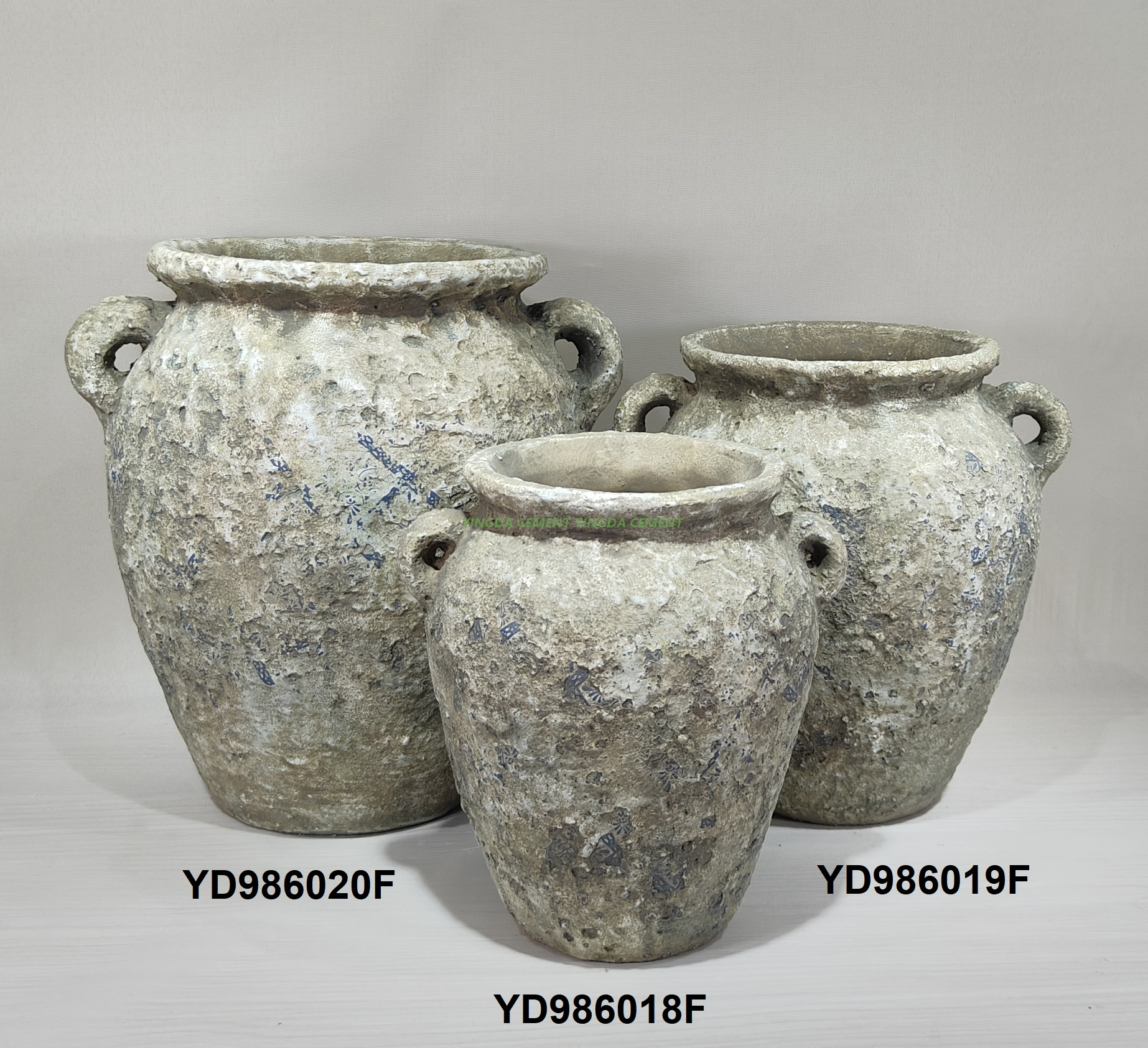 Factory direct selling terracotta cement succulent plant pots wholesale concrete flower pot