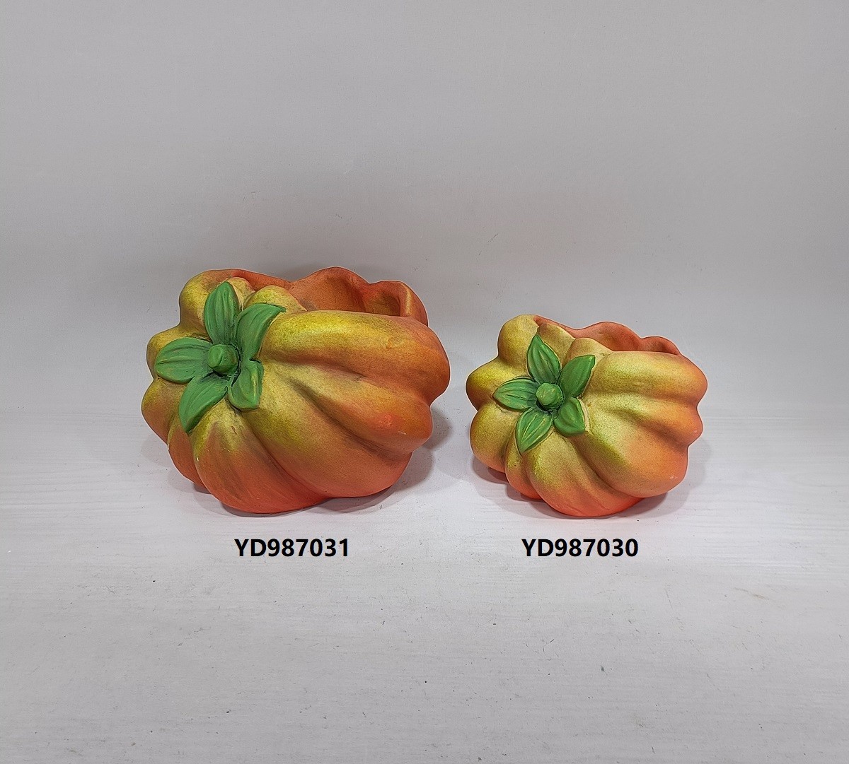 Tomato Shape Vegetable Design Flower Pot Embossed Modern Cement Garden Pot 