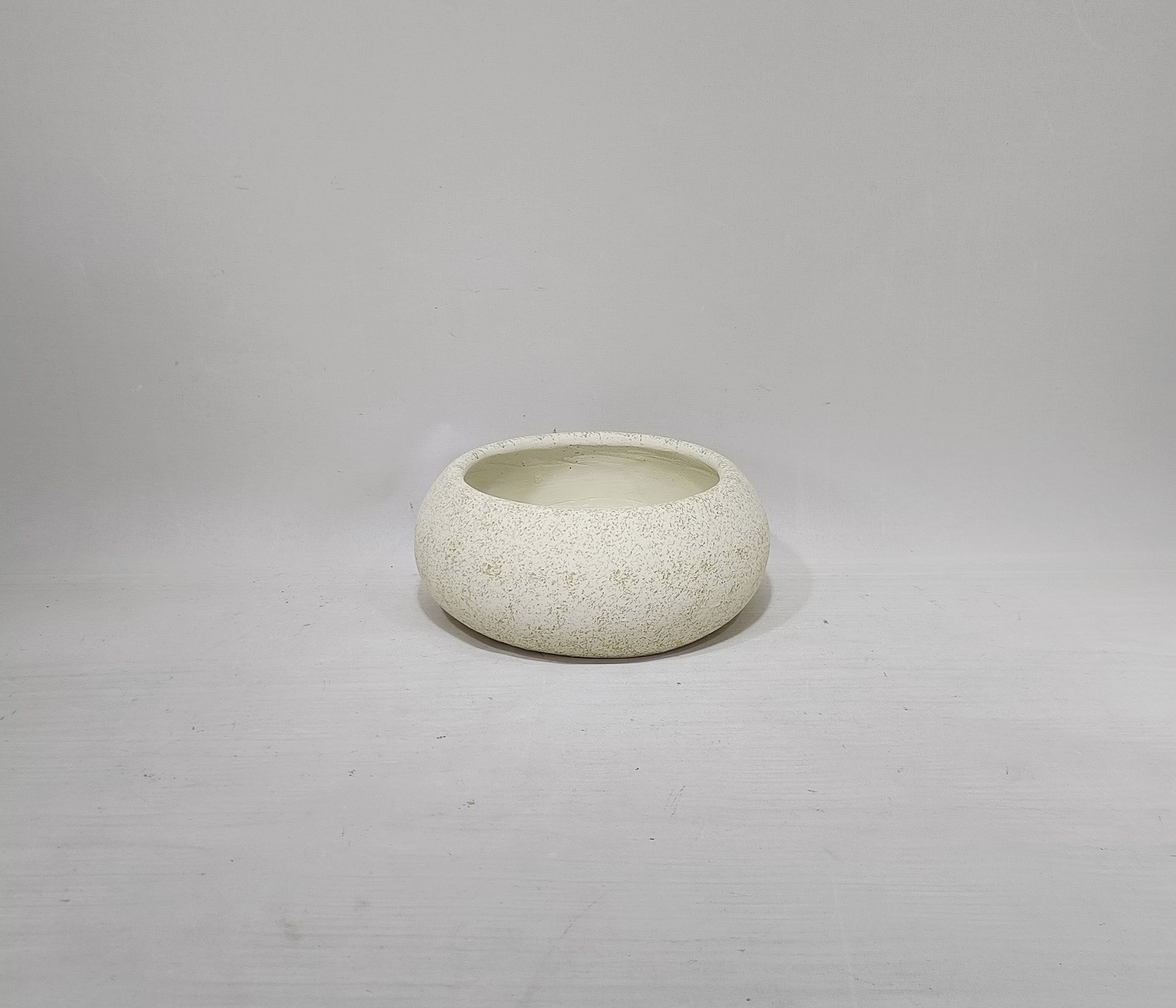 Dot embossed design concrete flower pot for christmas decoration pot cement flower pot