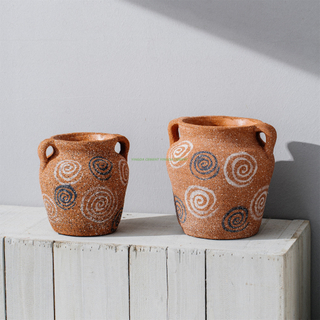 New Arrival Concrete Plant Pots Custom Nordic Style Modern Garden Floor Cement Flower Pots