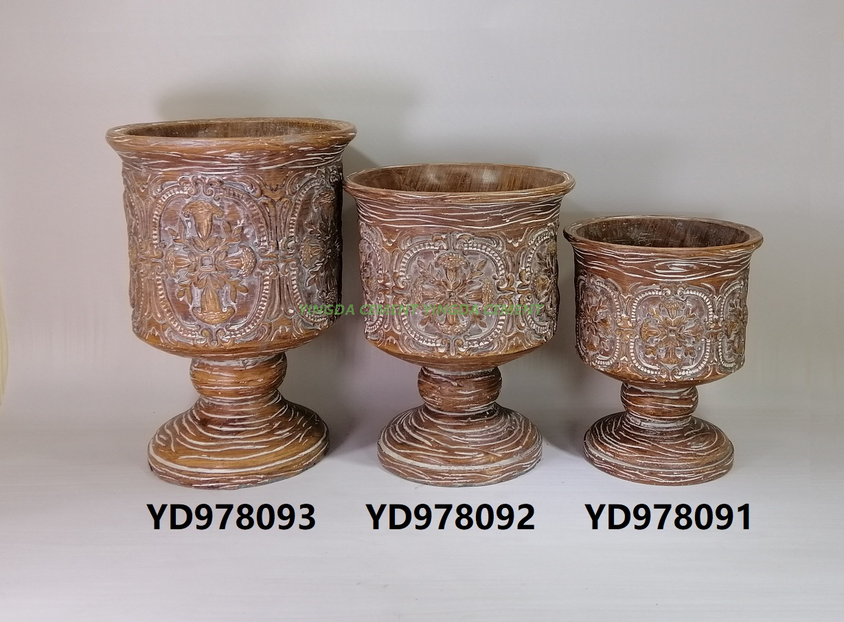 CEMENT DECORATION POT