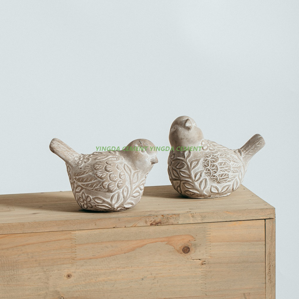 Creative Gift Crafts Animal Shape Tabletop Decoration Cute Cement Home Decor