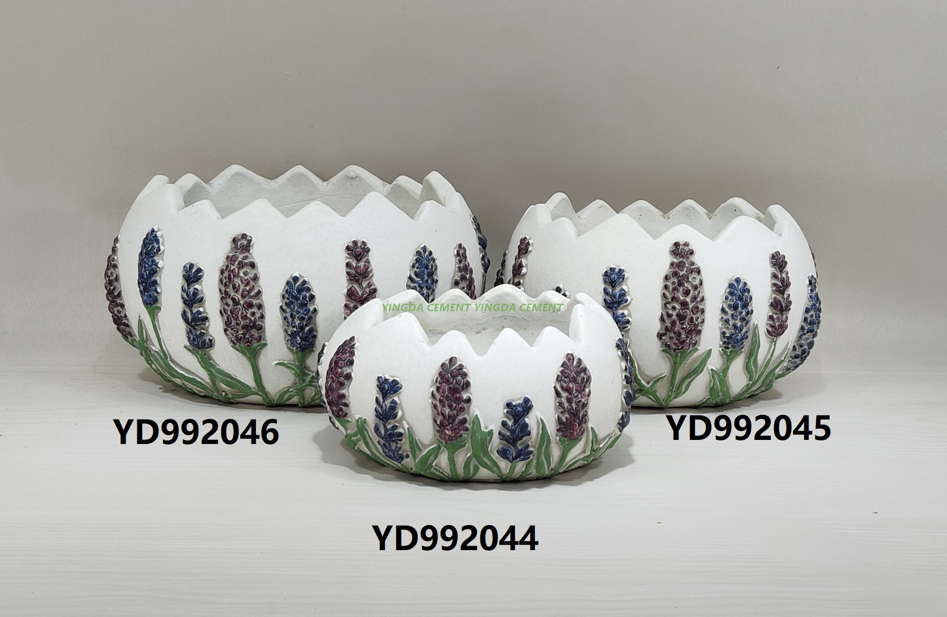 hand Painted Ceramic Flower Pot Color Plant Pot with Hole Succulent Potted Planter Office Desktop Decor