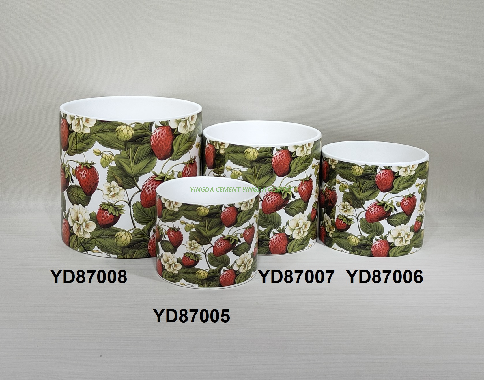 Succulent Planter Flower Plant Pot for Home Decor Garden Decorative Round Ceramic New Custom Outdoor Indoor Home Decoration