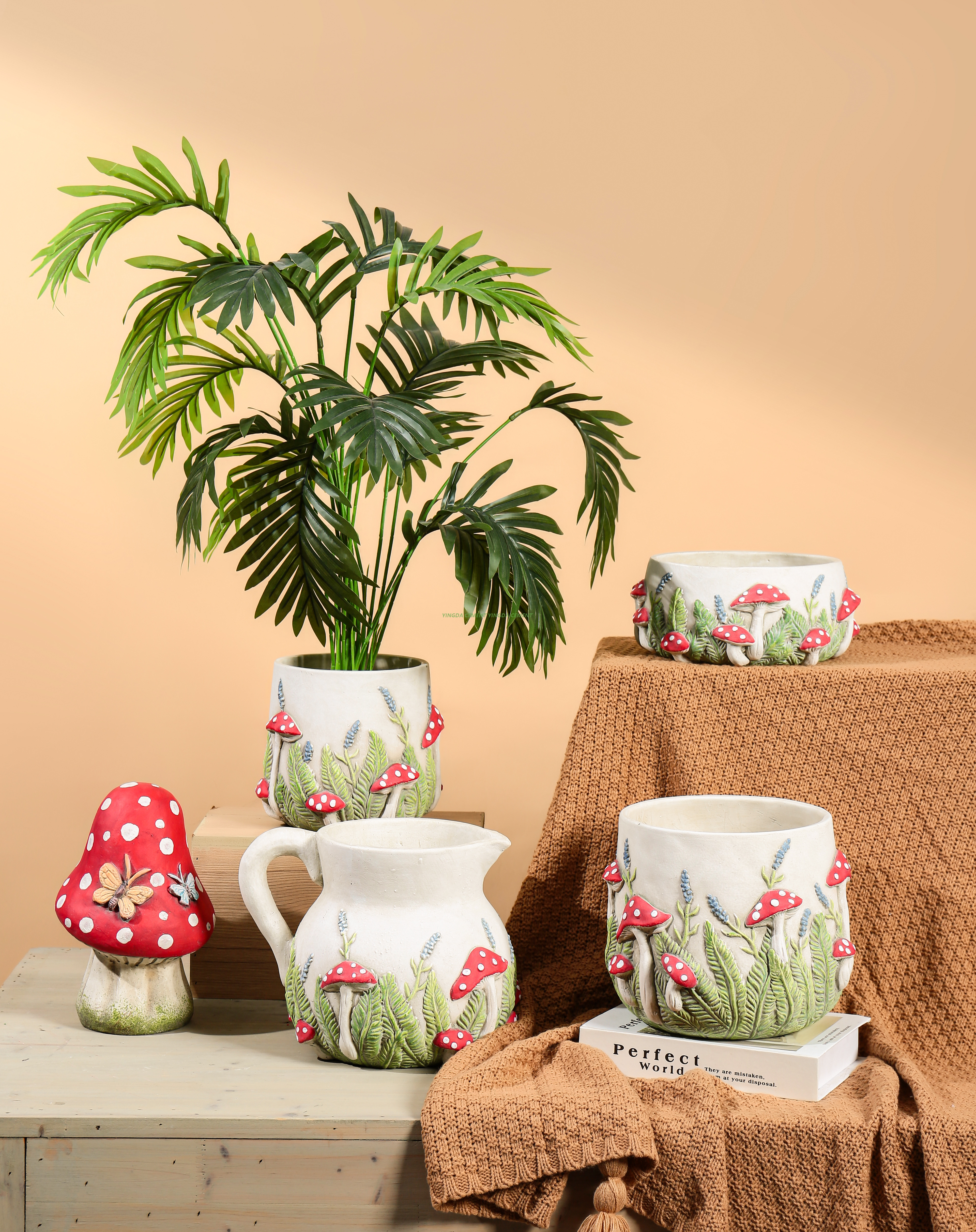 Handmade Cement Flower Pot New Style for Home or Garden for Indoor or Outdoor Planters