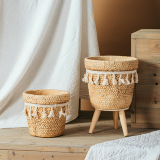 Factory direct sales indoor outdoor decoration plants pots wholesale garden balcony cement flower pots