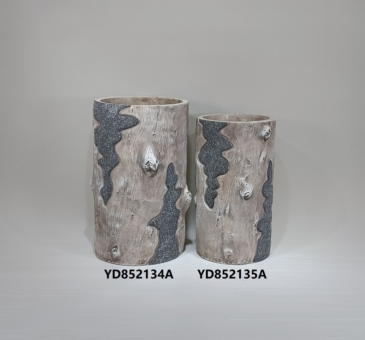 Factory wholesale direct sales unique decor concrete vases handmade flower vase for decoration