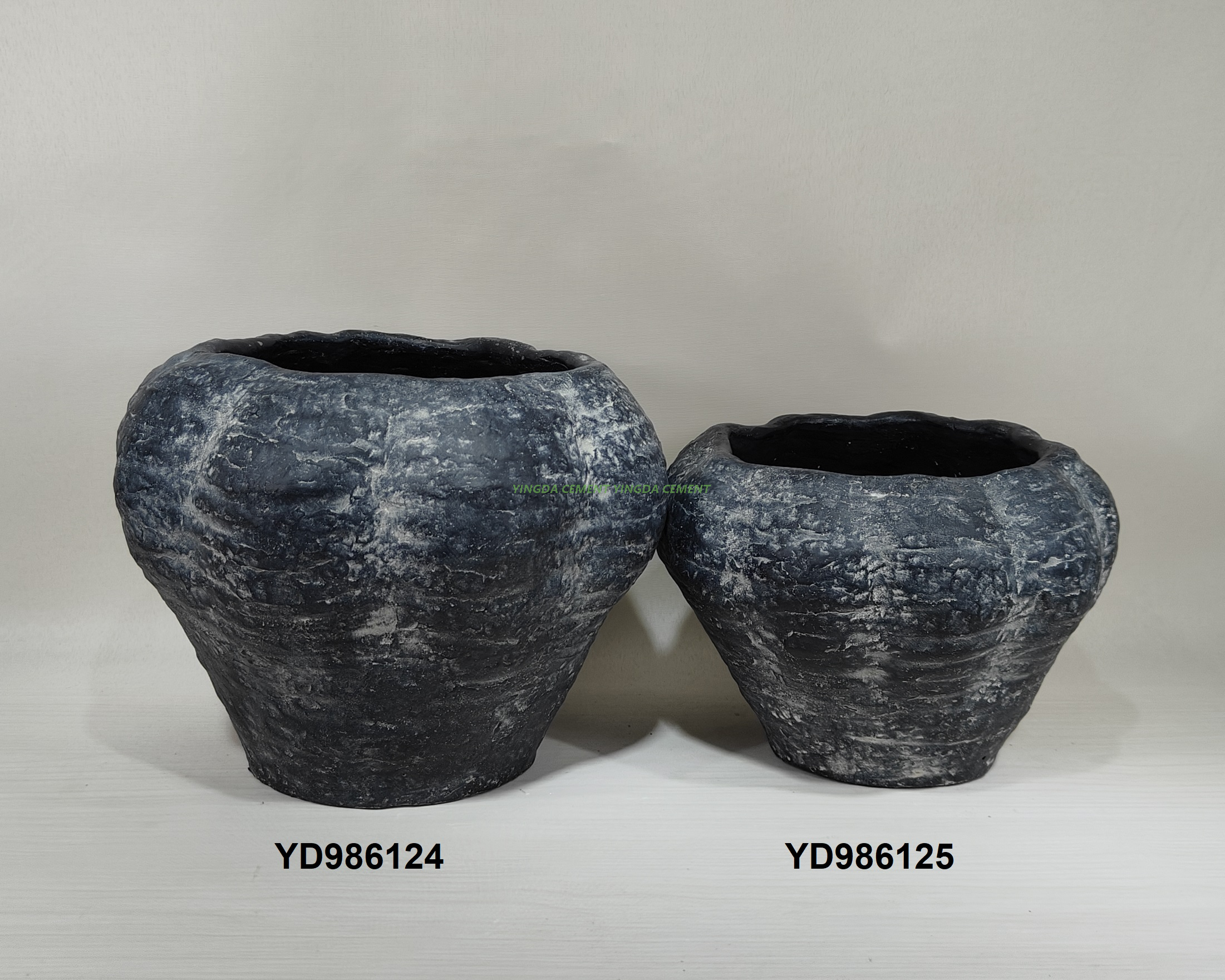 Wholesale modern european style flower cement planter garden pot for home decor