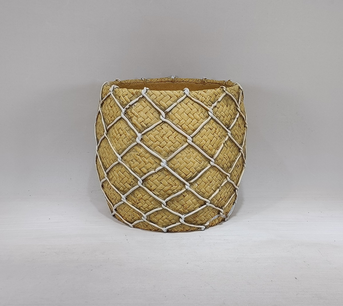 Wholesale customization rustic style succulent plant pot indoor cement garden flower pots