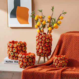 Embossed Modern Cement Garden Pot Vegetable Design Tomato Shape Flower Pot