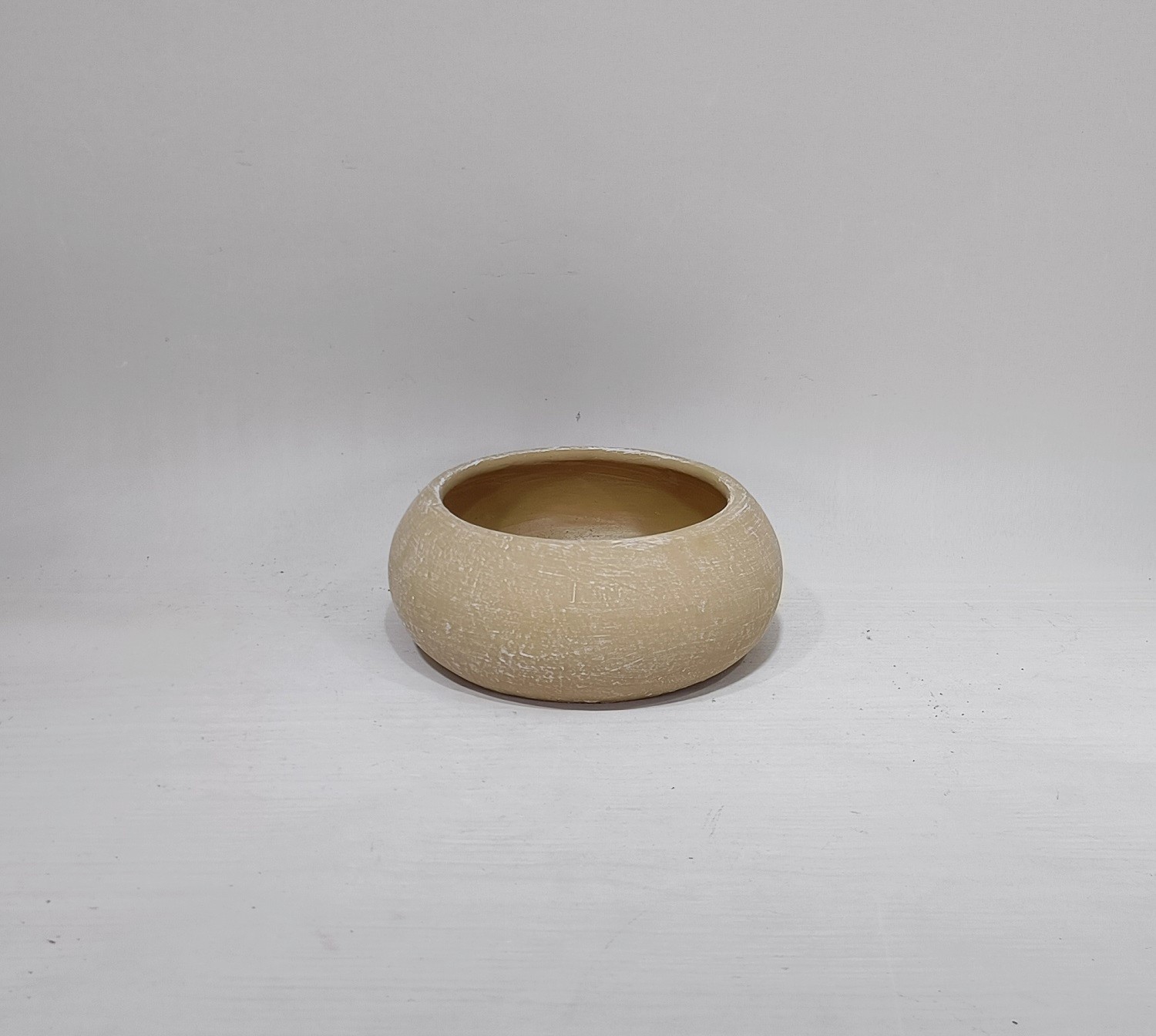 Dot embossed design concrete flower pot for christmas decoration pot cement flower pot