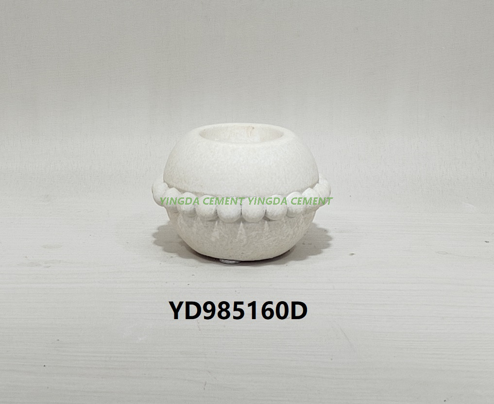 Hot Sale Round White Ceramic Flower Pot Set High Quality Porcelain Planter Pots With Stripe Vintage Home Decor Foam Finishing