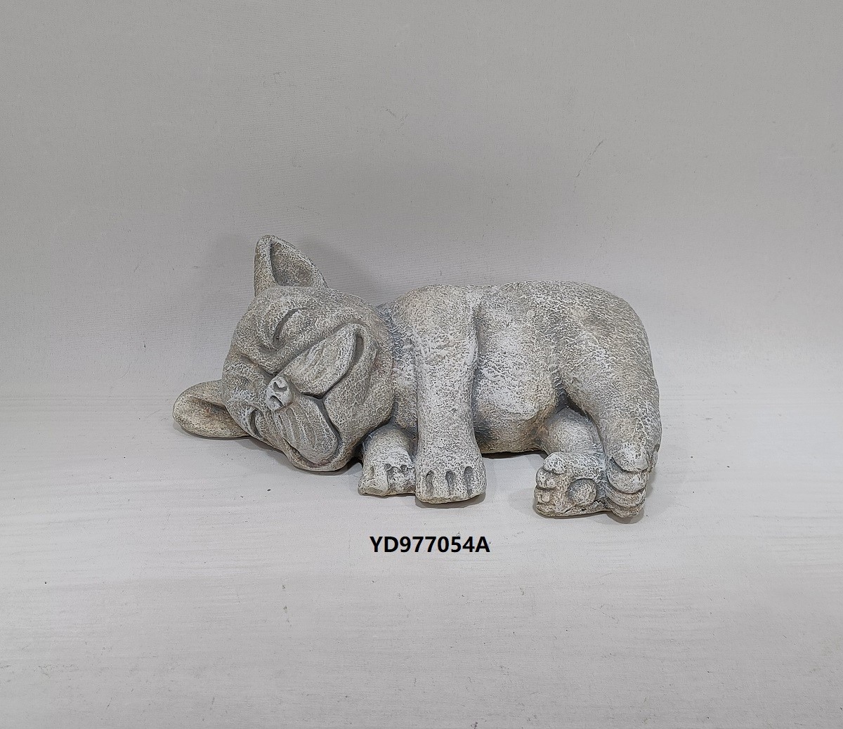 old looking animal shape cement decor ornamentcute dog design cement home decoration 