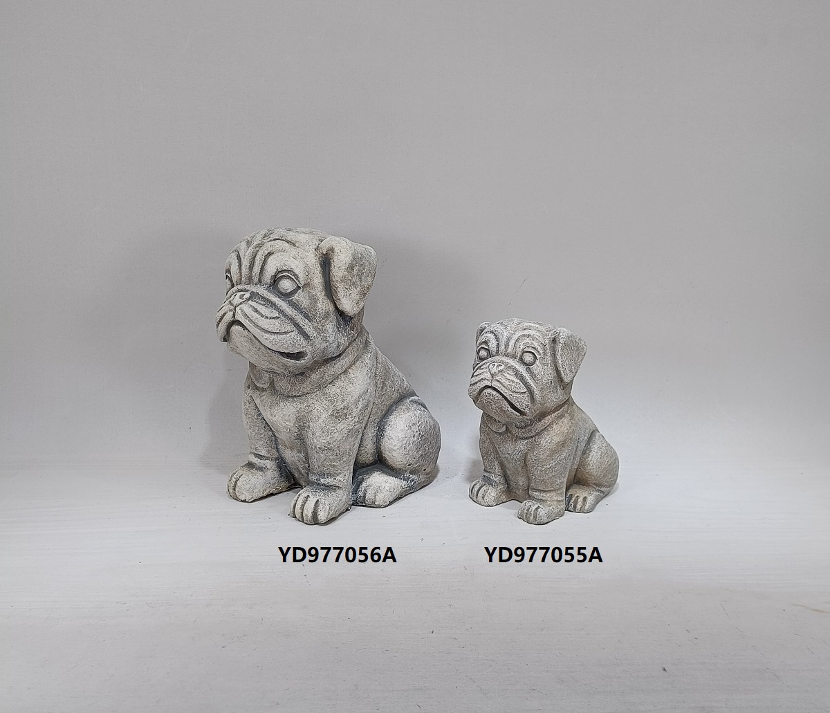 old looking animal shape cement decor ornamentcute dog design cement home decoration 